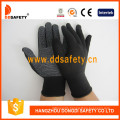 Nylon Cotton Knitted Gloves PVC Dots Dkp428